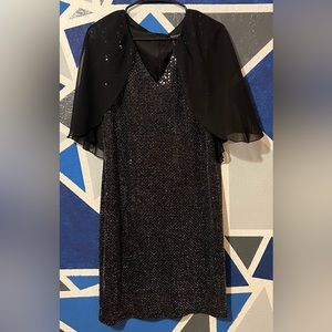 Alexa B Nites, Metallic Dress